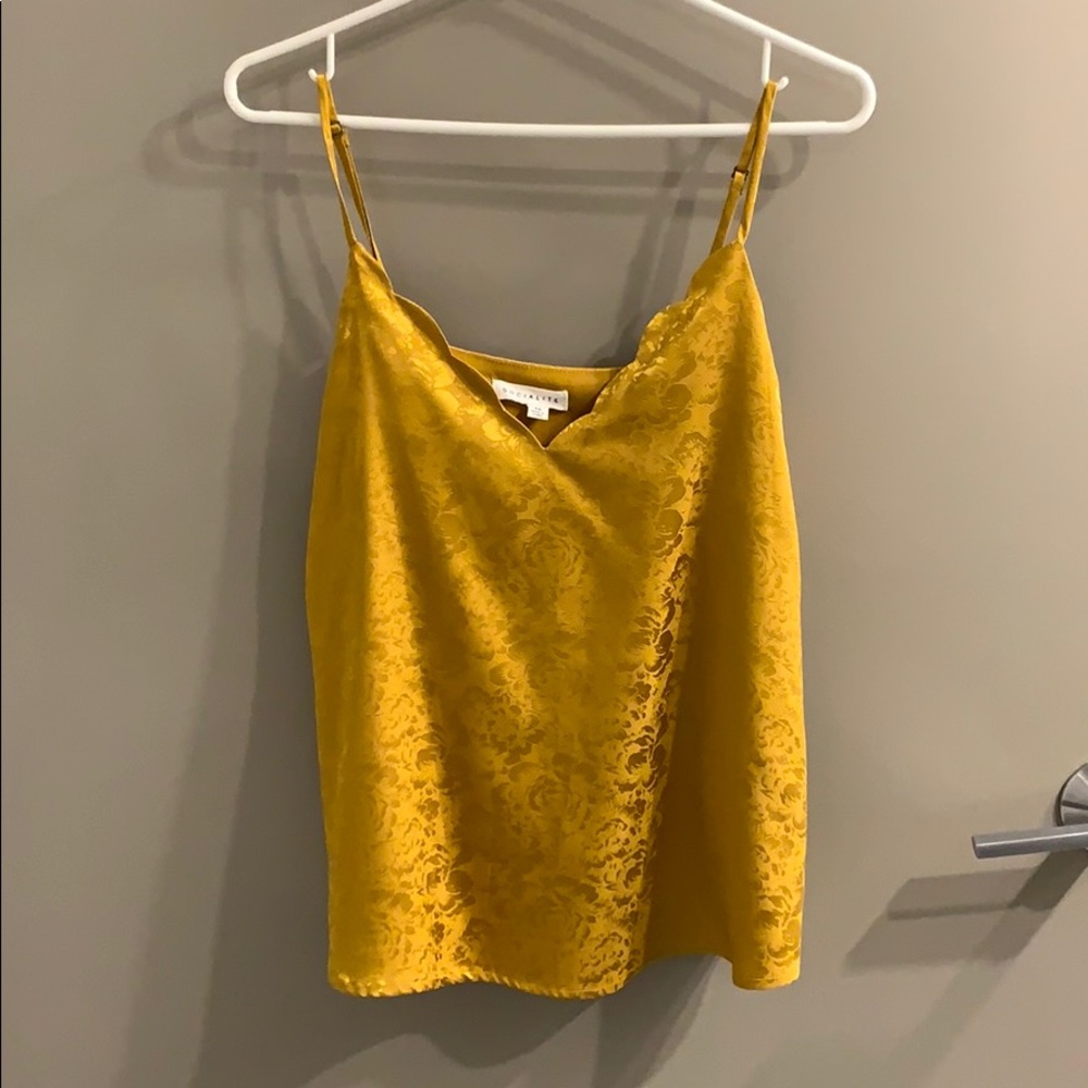 Scalloped camisole